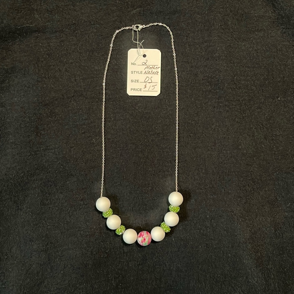 3 of 3 *Handmade* Necklace “Mother Nature” from my Garden Party Collection